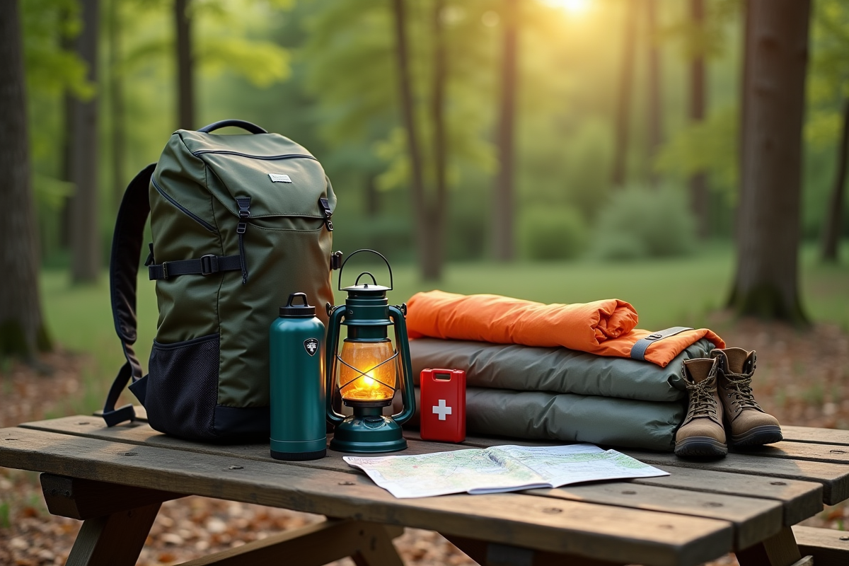 Liste essentielle des objets à ne pas oublier pour un camping réussi