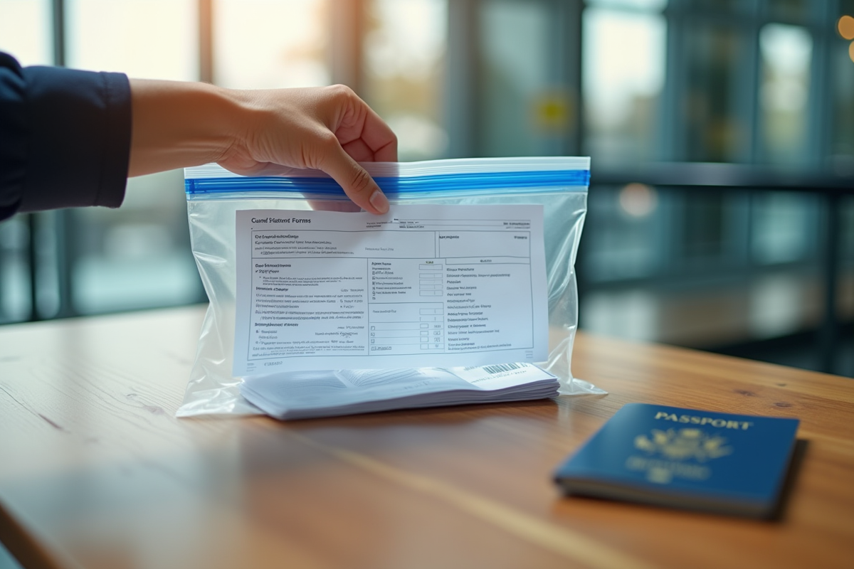 Utilisation de sacs Ziploc pour les formulaires douaniers : ce qu’il faut savoir