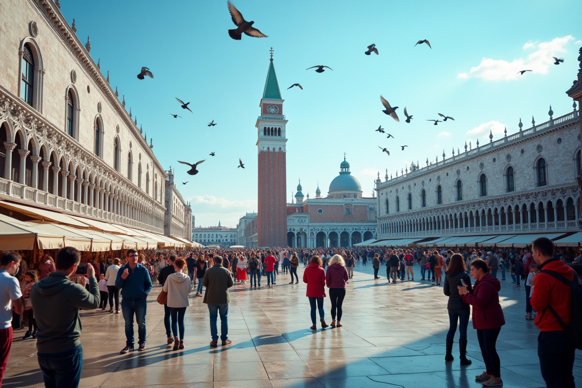 Affluence touristique actuelle à Venise : niveau de fréquentation et conseils de visite